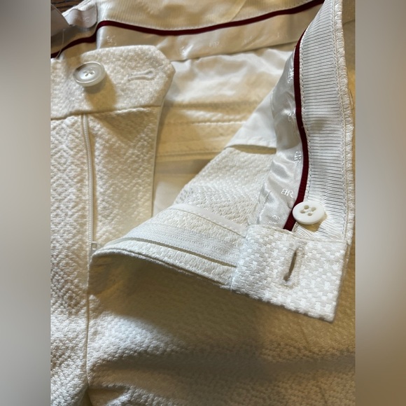 Banana Republic | New | Women’s | Textured | Trouser | Pants | Cream‎ | 12 P - Picture 6 of 8